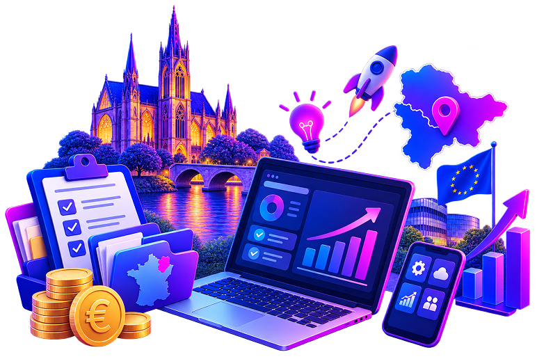 Aides à la digitalisation à Metz et en Moselle : ce à quoi vous avez droit en 2026