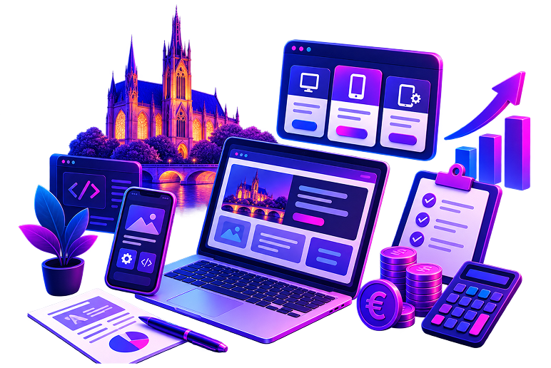 Combien coûte un site internet ou une application à Metz en 2026 : les vrais tarifs